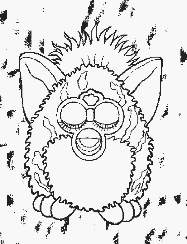 Furby kolorowanki